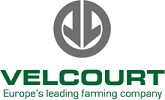 Image of Velcourt logo with strapline Europe's leading farming company