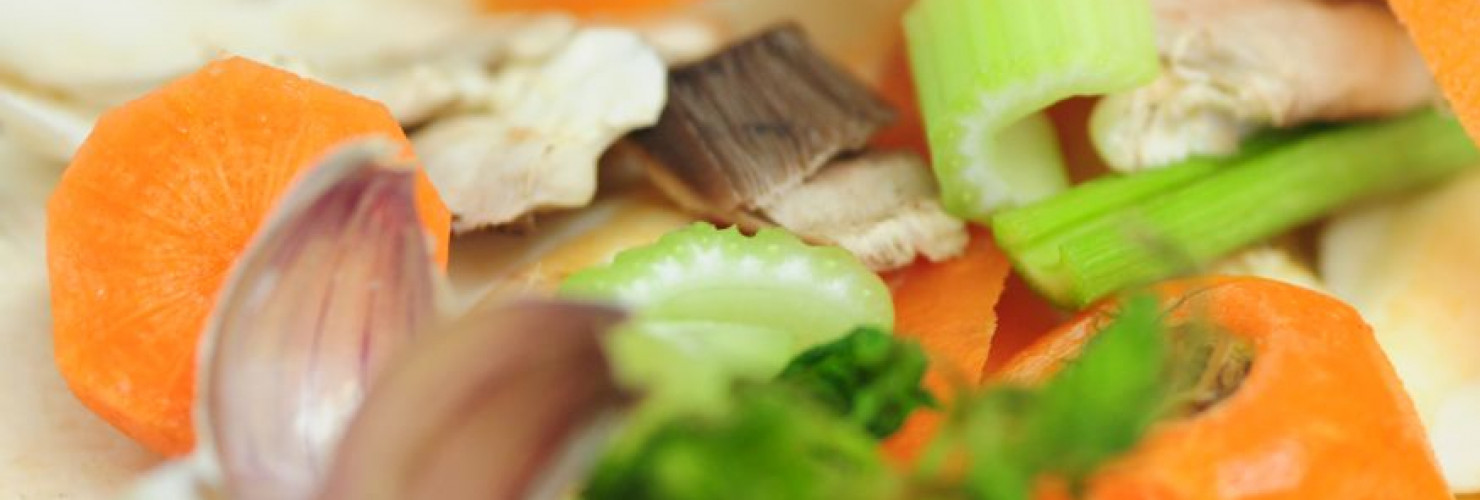 Image of vegetable peelings and scraps