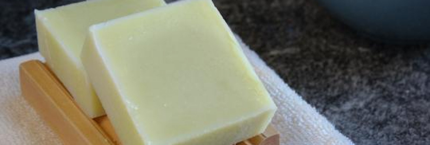An image of bars of soap made by the Cosy Cottage Soap Company