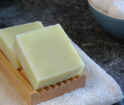 An image of bars of soap made by the Cosy Cottage Soap Company